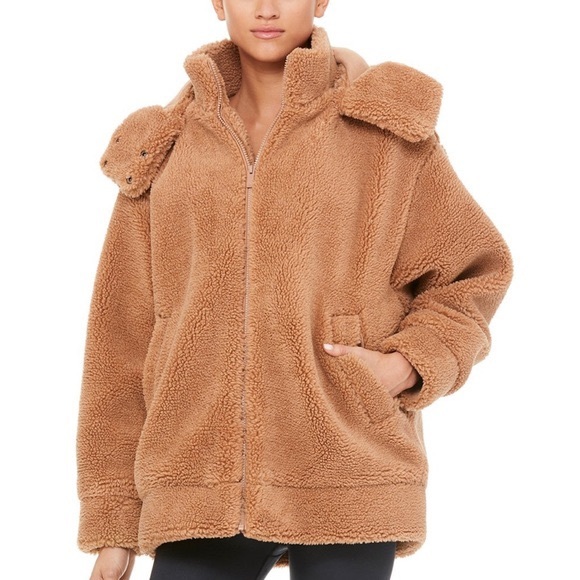 alo yoga sherpa coat